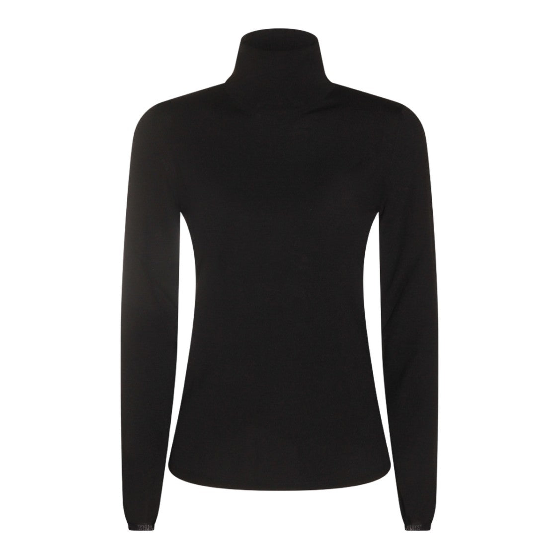 Zanone Fitted Turtleneck Sweater With Fine-Knit Texture