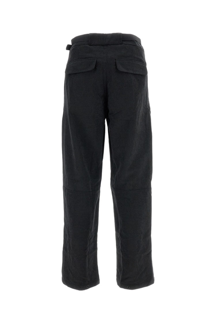 Pas Normal Studios Black Off-Race Technical Wide Straight-Leg Pants