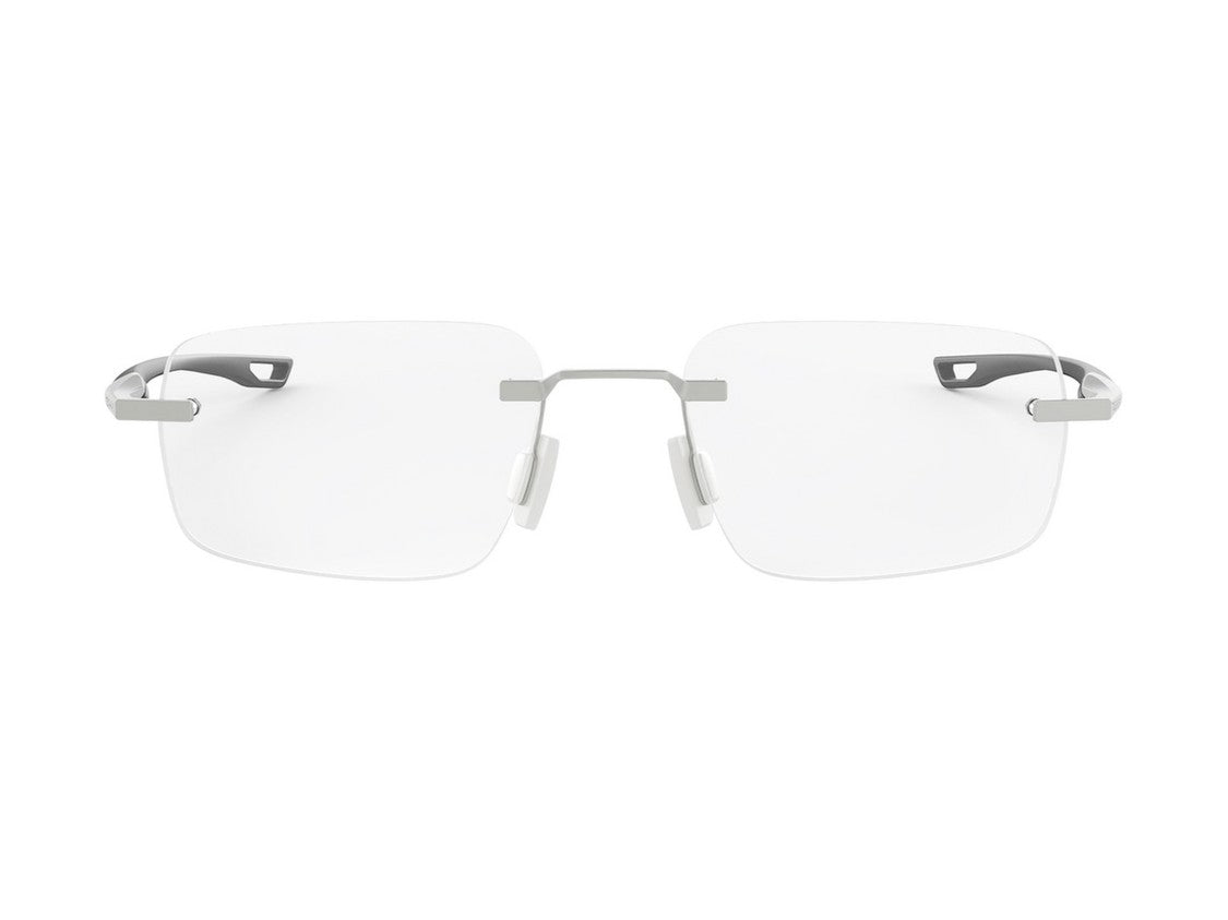 Tag Heuer Silver Th50026u Rimless Rectangular Eyeglasses