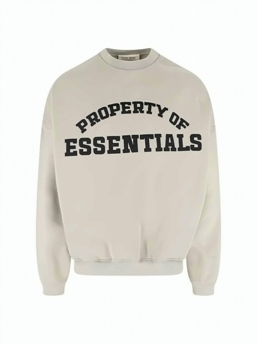 Fear Of God Relaxed Fit Cotton Sweatshirt With Ribbed Cuffs