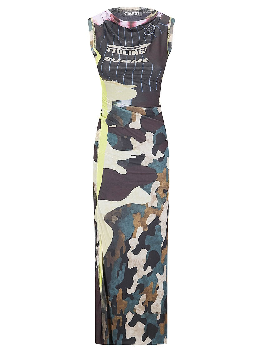 Ottolinger Vestito Mesh Maxi Gown