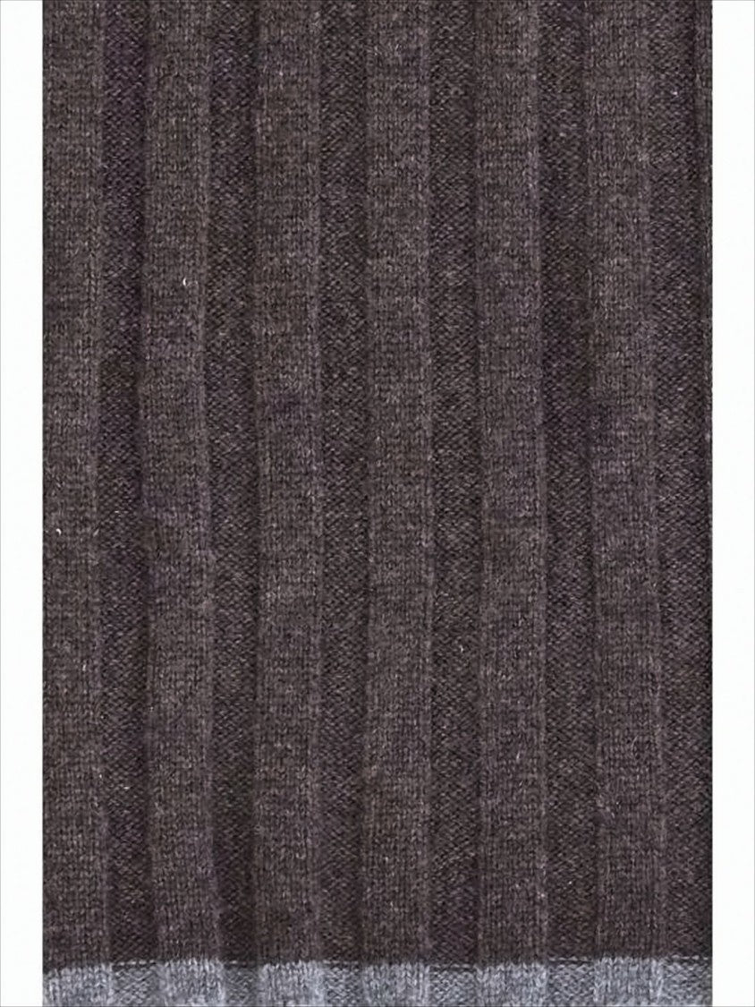 Brunello Cucinelli Ribbed Cashmere Scarf