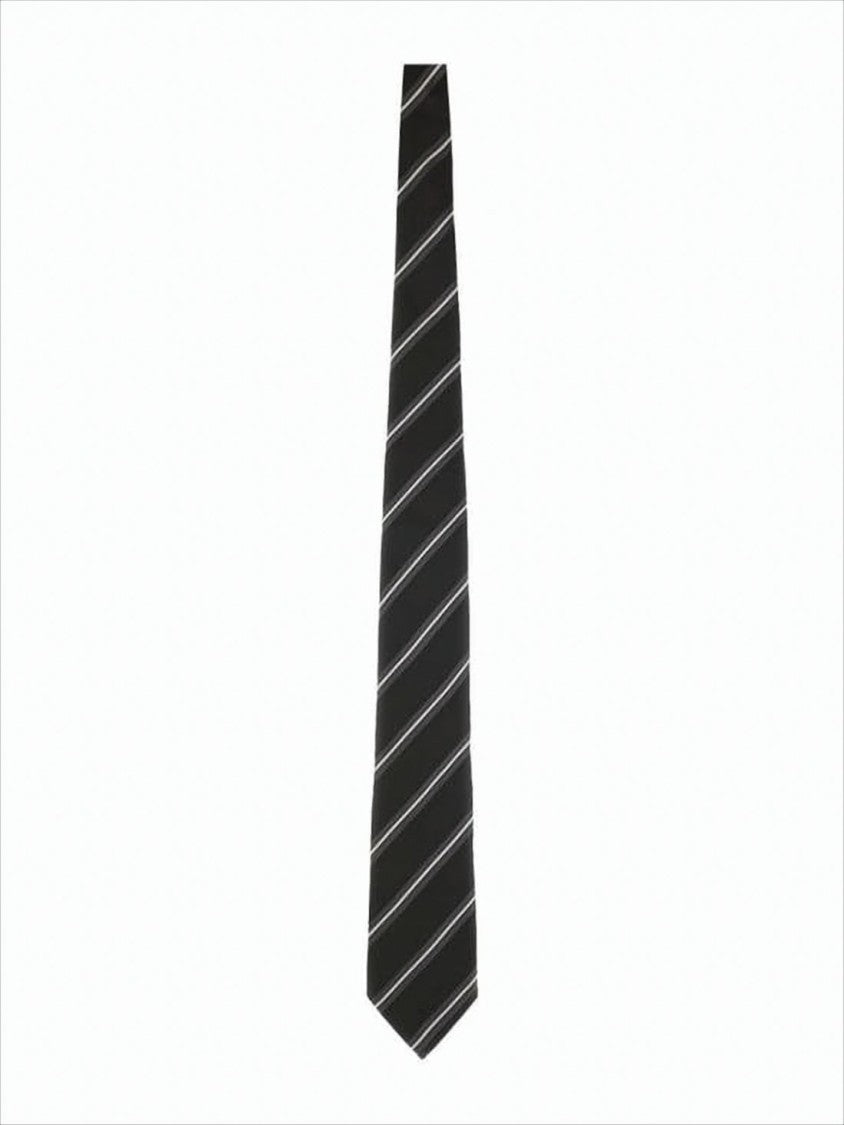 Tom Ford Silk Necktie With Diagonal Stripes