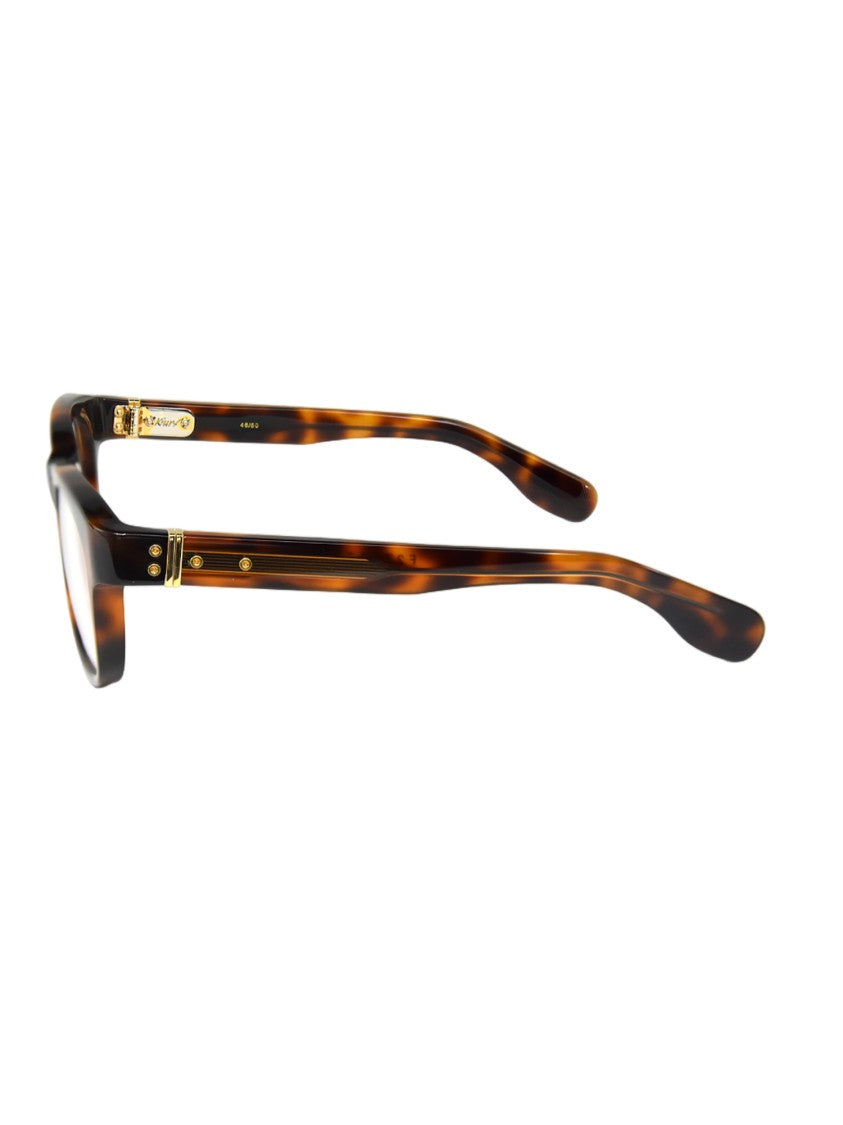 Kiurv Brown Acetate Celluloid 135 Mm Optical Frames