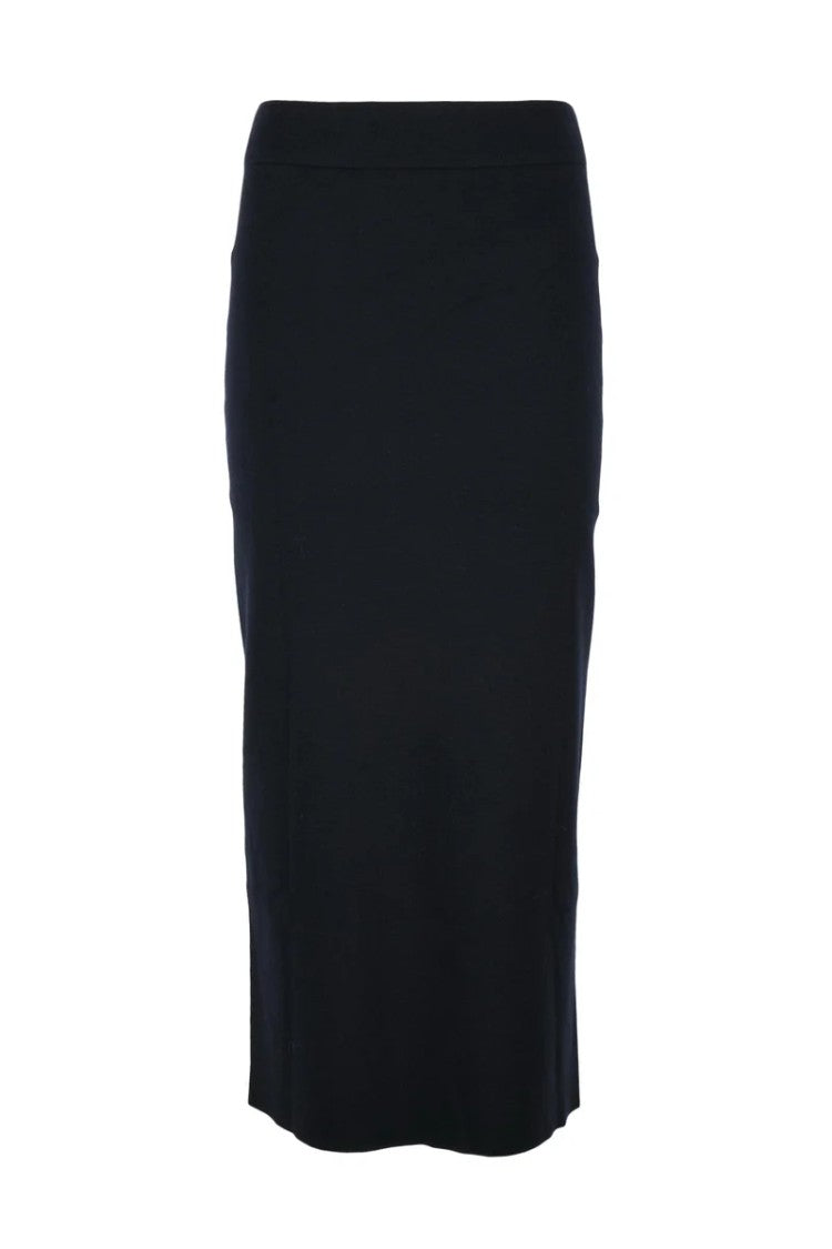 Fabiana Filippi Knit Midi Skirt - Blue