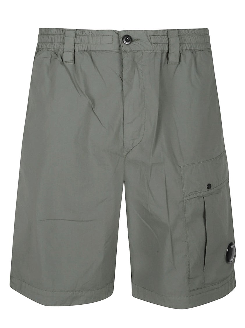 C.P. Company Bermuda Cargo Cotton-Blend Denim Shorts