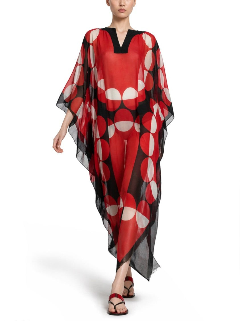 Dries Van Noten Cartland Cotton Geometric Print Jumpsuit