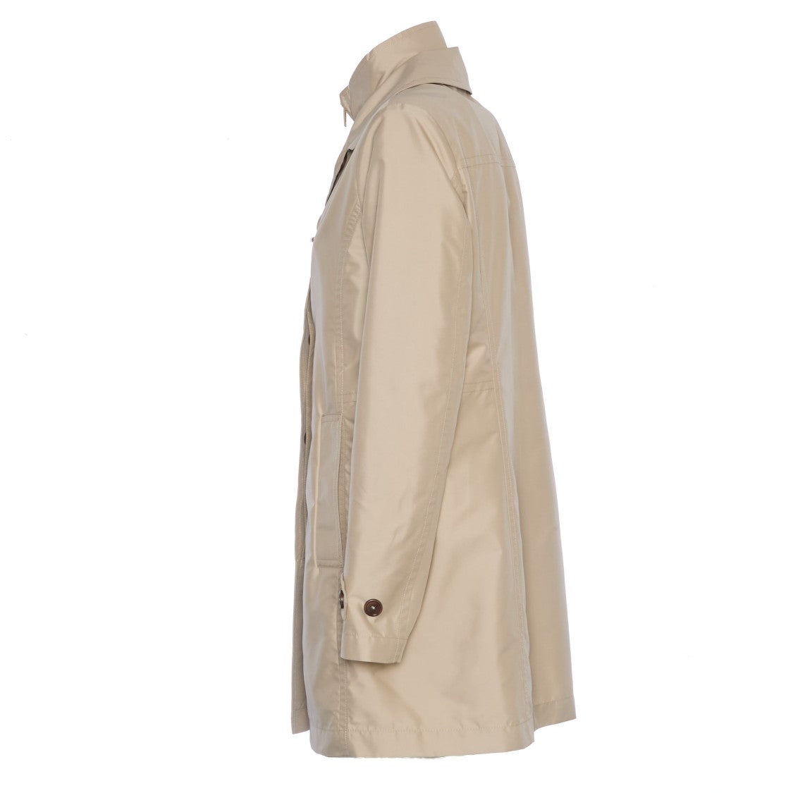 Fay Morning Coat In Water-Repellent Technical Poplin