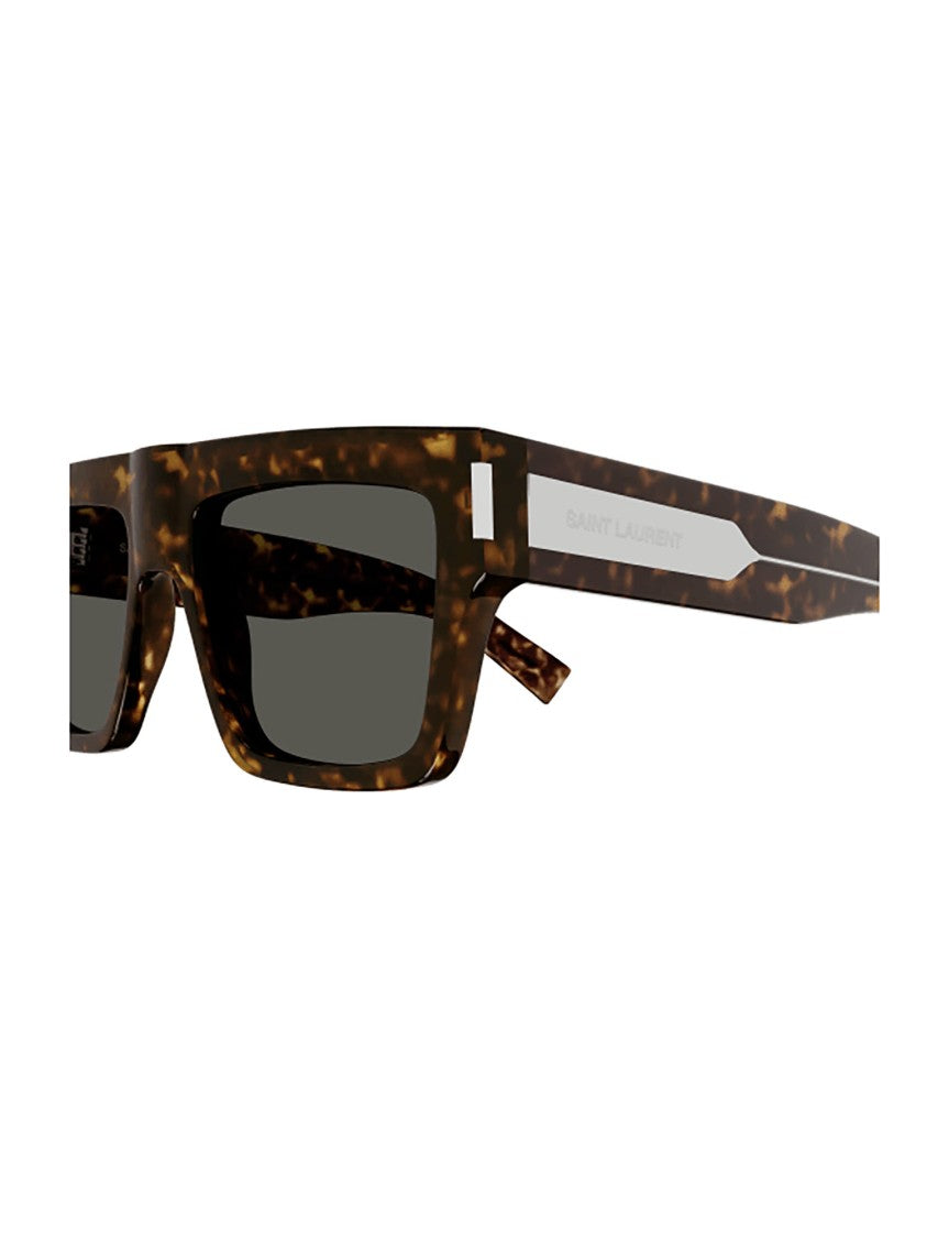 Saint Laurent Oversized Tortoiseshell Square Sunglasses
