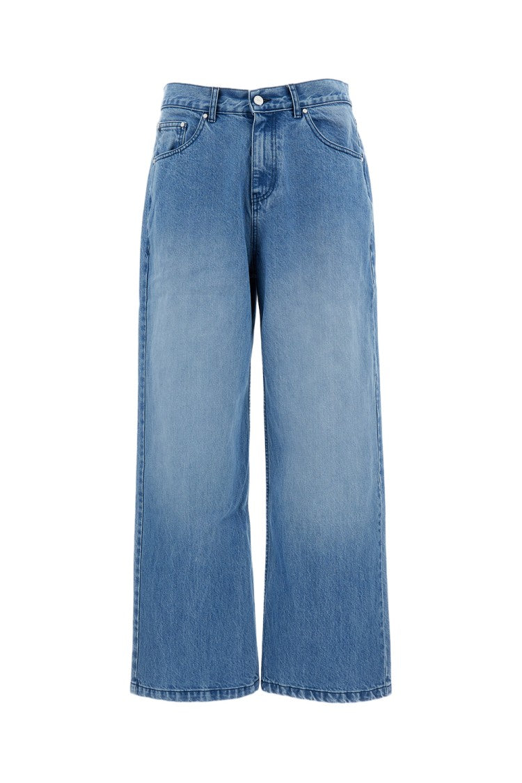 Arte Antwerp Circle Logo Pocket Denim Trousers