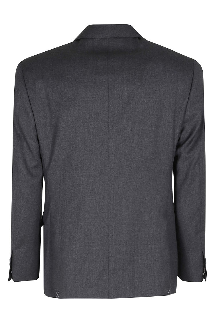 Corneliani Anthracite Slim-Fit Virgin Wool Twill Suit