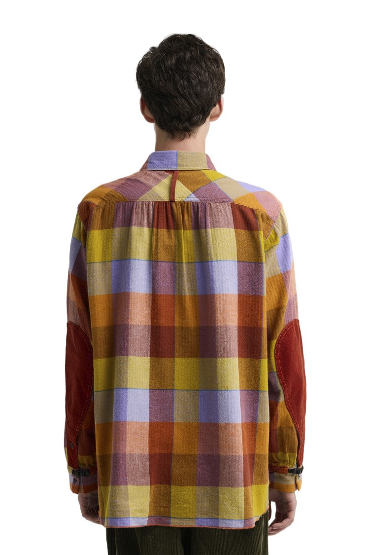 Barbour Multicolor Checked Button-Down Cargo Shirt