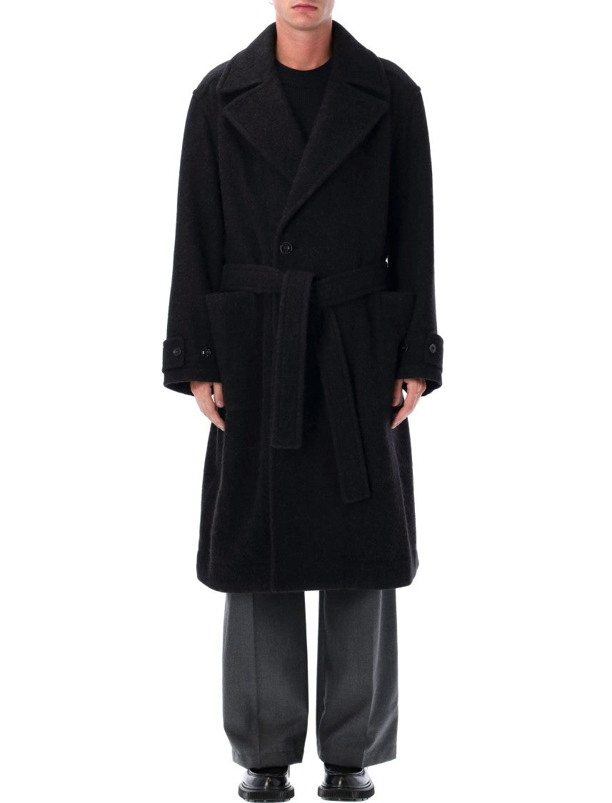 Lemaire Oversized Double-Breasted Soft Coat