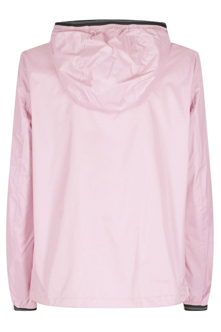 Blauer Pink Anawan Hooded Glitter Patch Polyamide Jacket