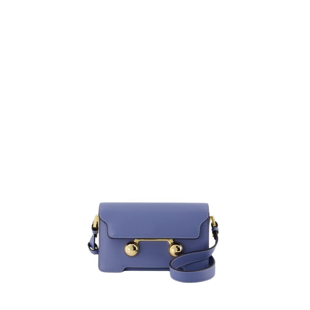 Marni Mini Shoulder Bag - Leather - Blue