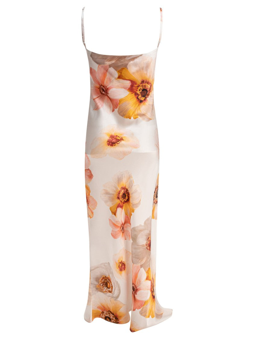 Sleep No More Floral Maxi Dress With Spaghetti Straps