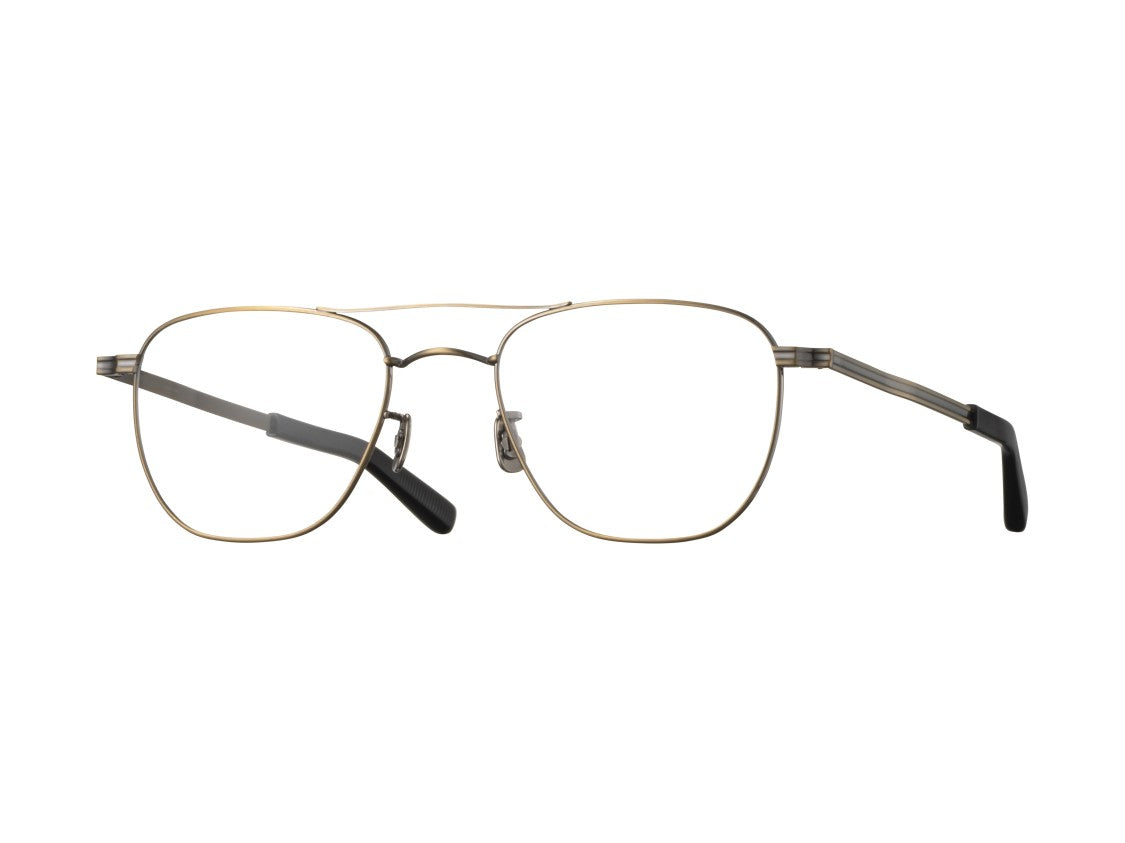 Eyevan 196 Minimalist Double Bridge Metal Sunglasses