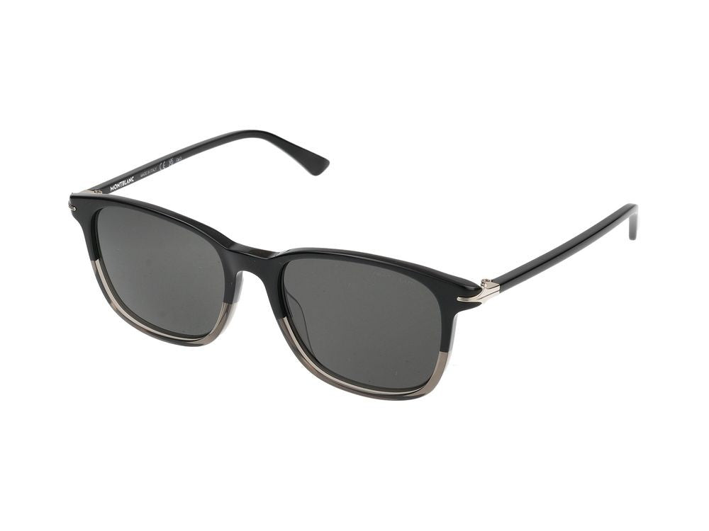Montblanc Sunglasses Montblanc Mb0338s 003 Black Black Grey 52/18/145