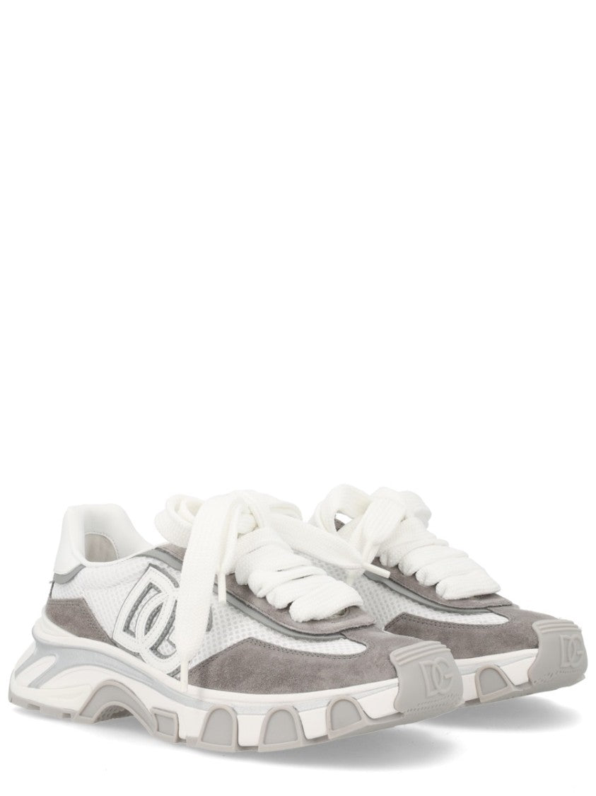 Dolce & Gabbana Dg Country Road Layered Panels Polyester Sneakers