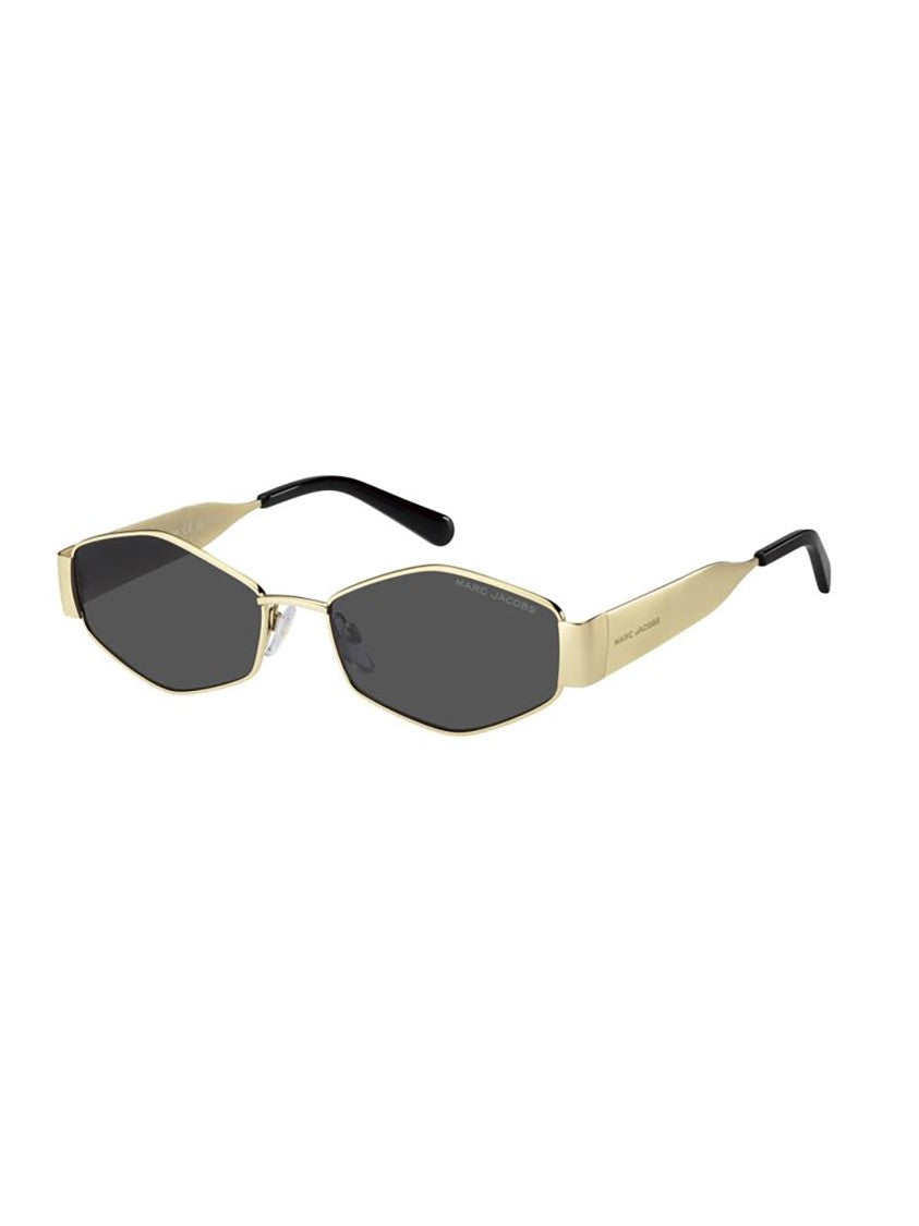 Marc Jacobs Marc 496/Shiny Hexagonal Metal Sunglasses