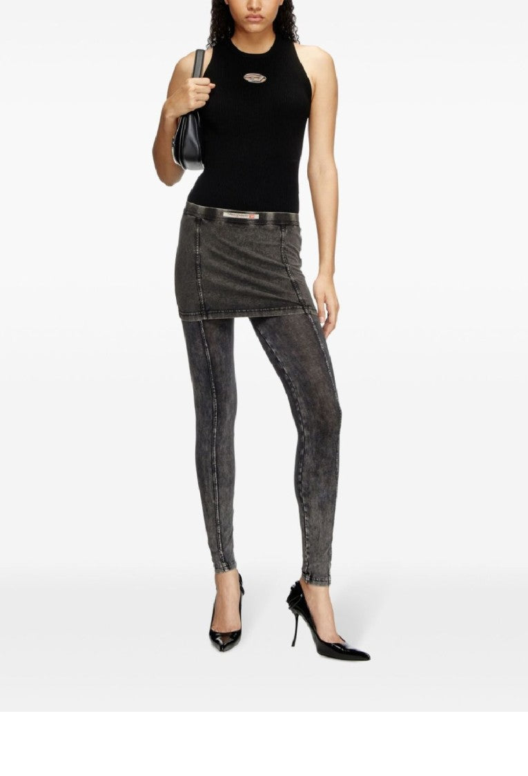 Diesel Ribbed Sleeveless Top