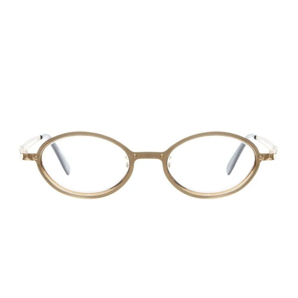 Kuboraum Mask H18 Elegant Oval-Shaped Sunglasses