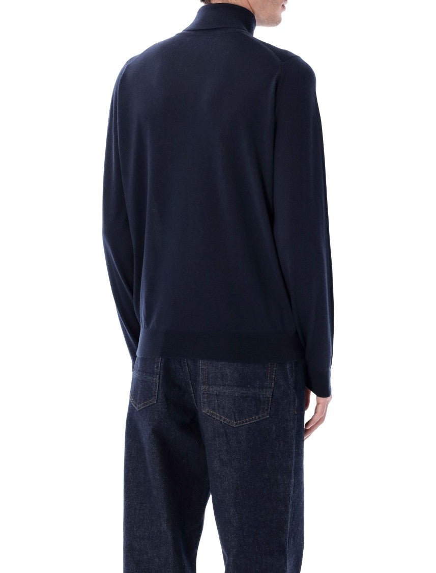 John Smedley Cherwell Extra Fine Merino Wool Roll Neck Jumper