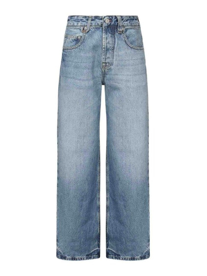Jacquemus Light Blue Le De Nmes Cotton Jeans