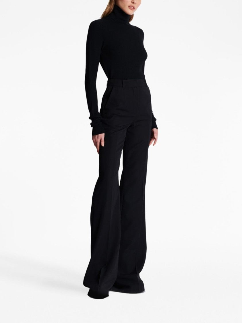 Balmain Wool Flared Trousers
