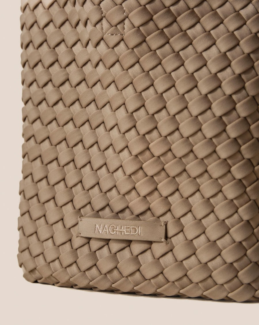 Naghedi Handwoven Neoprene Small Tote
