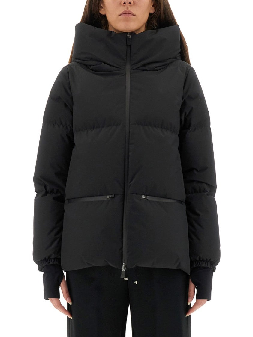 Herno Puffer Black Sports Jacket
