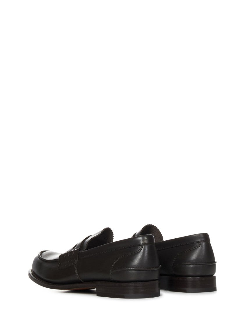 Church's Pembrey Brown Calf Leather College Loafers