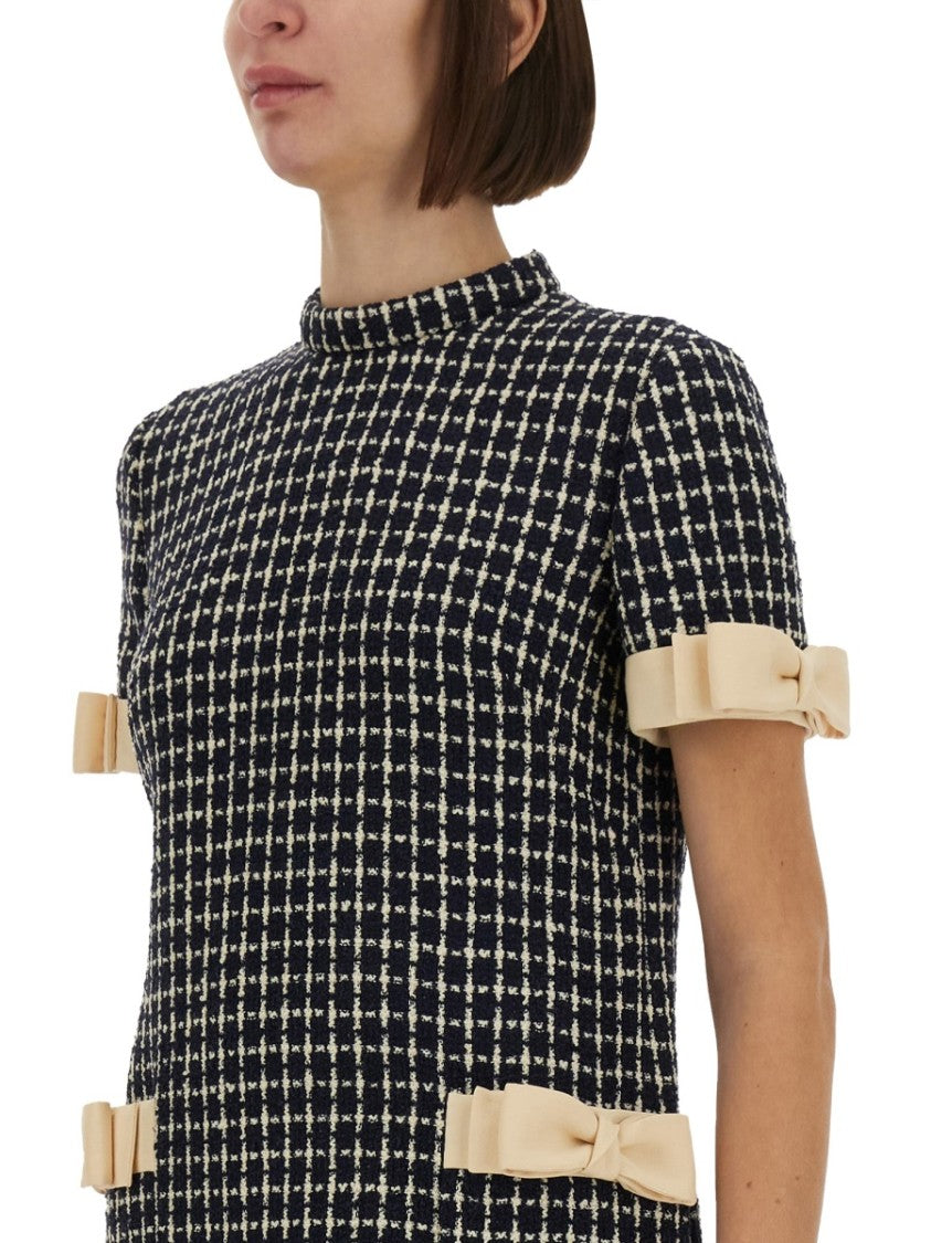 Valentino Boucle' Short Dress