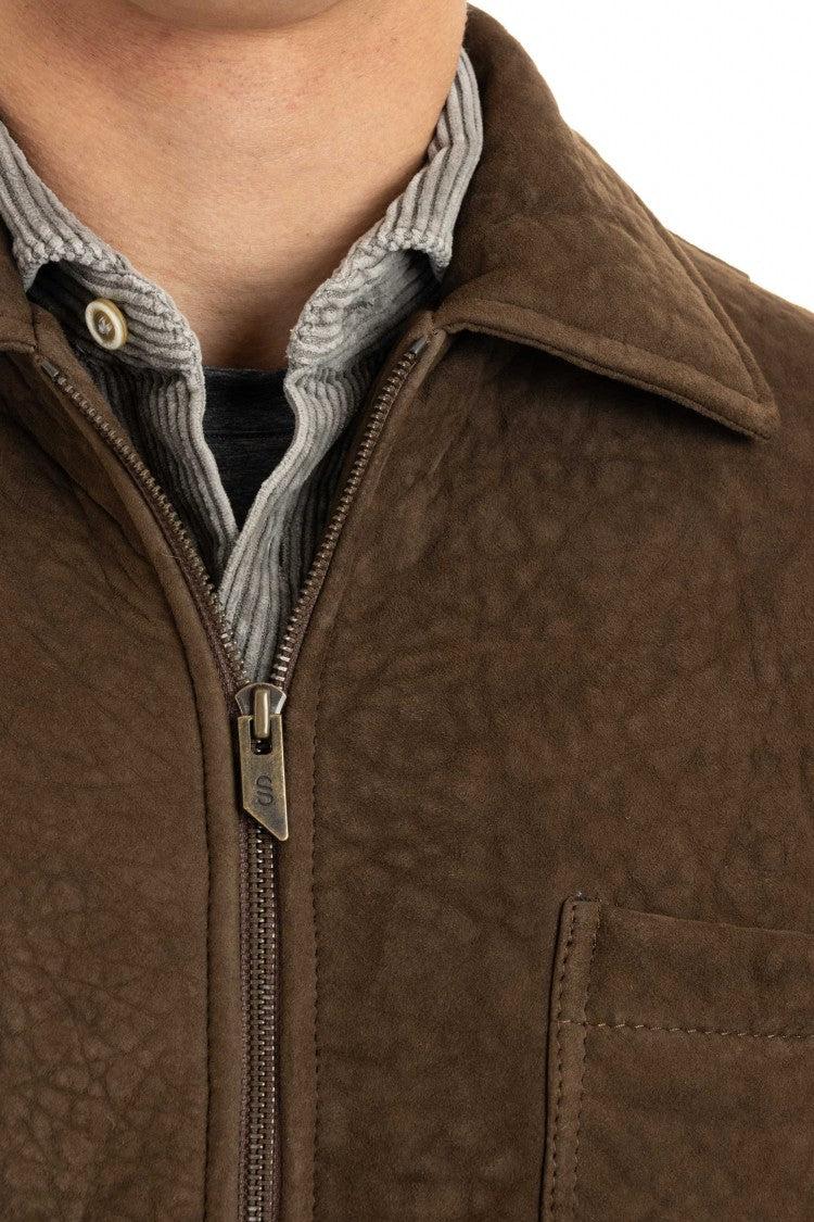 Salvatore Santoro Elephant Leather Work Jacket