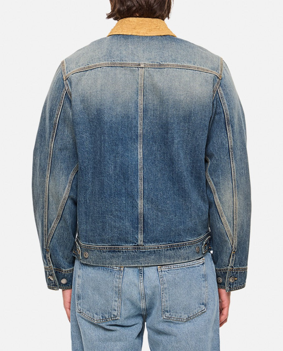 Alexander Mcqueen Denim Workwear Jacket