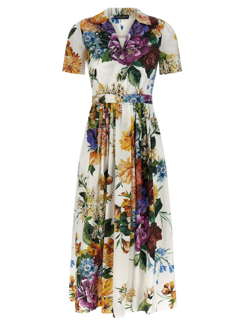 Dolce & Gabbana 'Bouquet' Print Dress