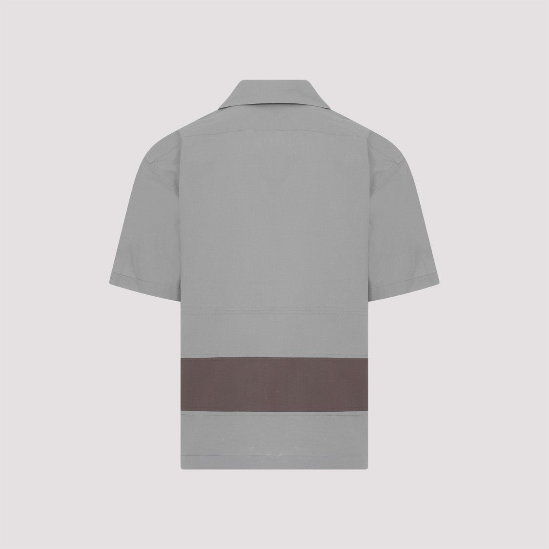 Craig Green Grey Cotton Barrel Shirt