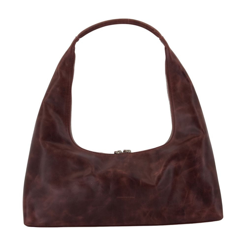 Margesherwood Hobo Large Shoulder Bag - Leather - Brown