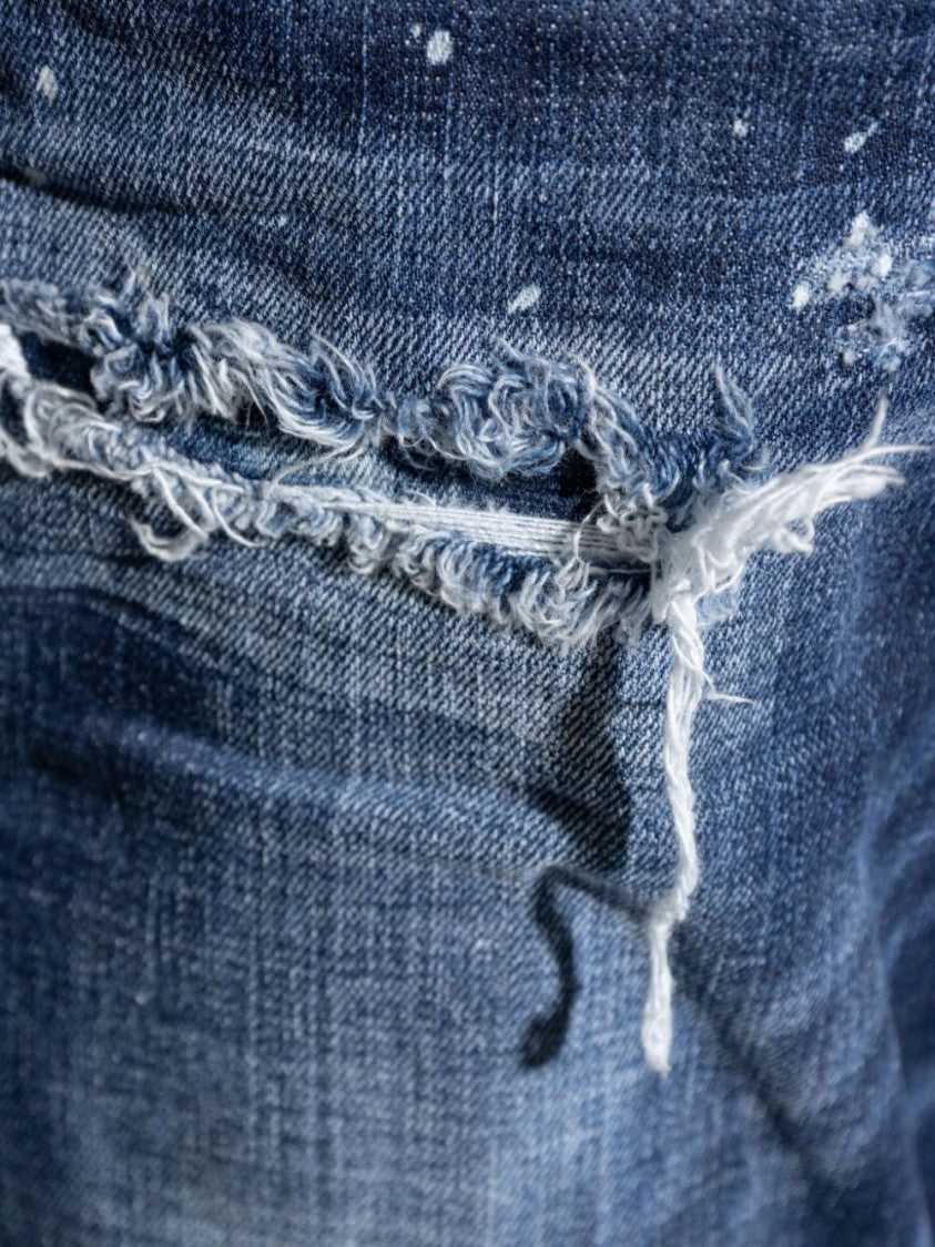 Dsquared2 Straight Blue Jeans