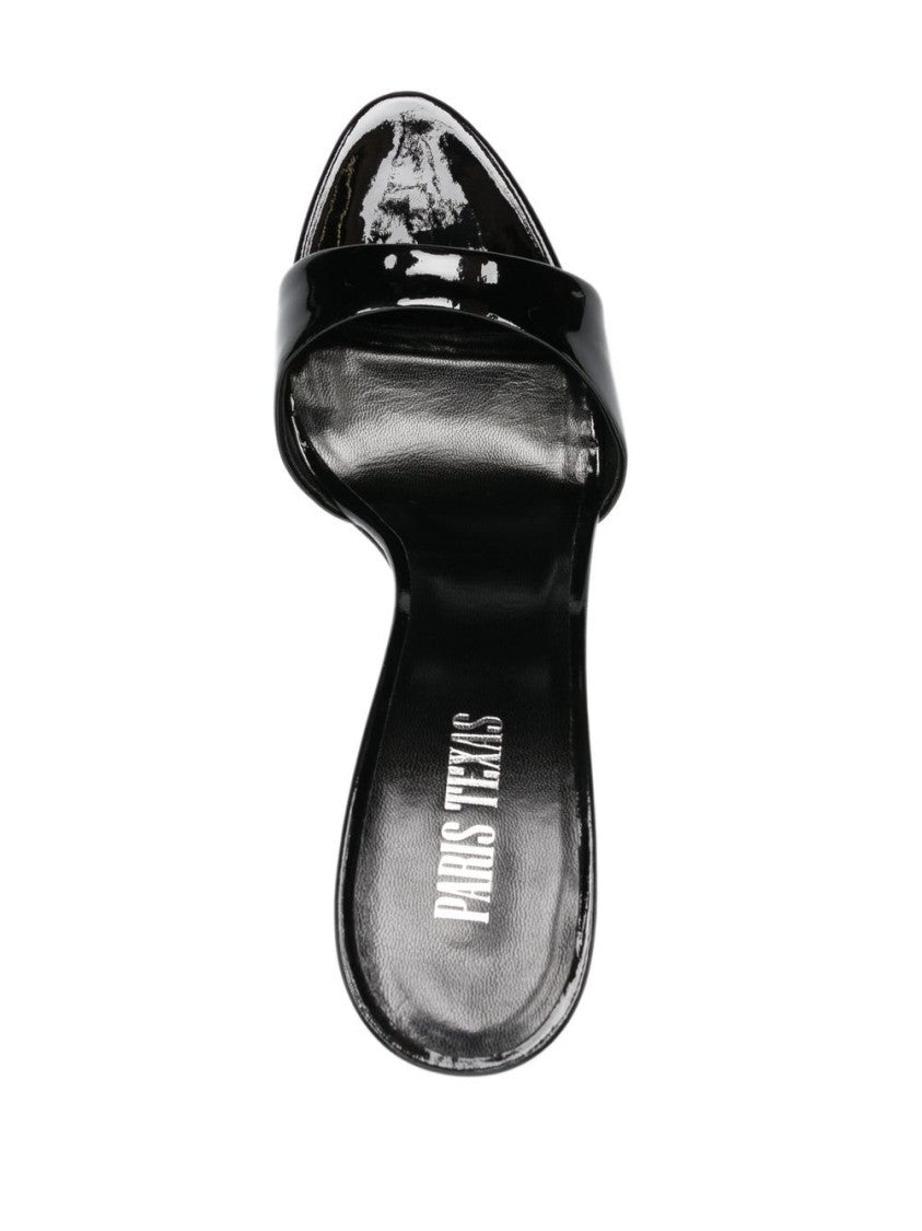 Paris Texas High-Heeled Stiletto Sandals With Wide Toe Strap