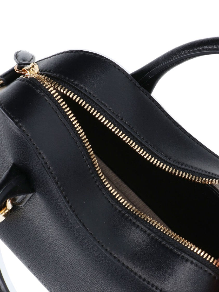 Stella Mccartney Rectangular Black Eco Leather Crossbody Bag