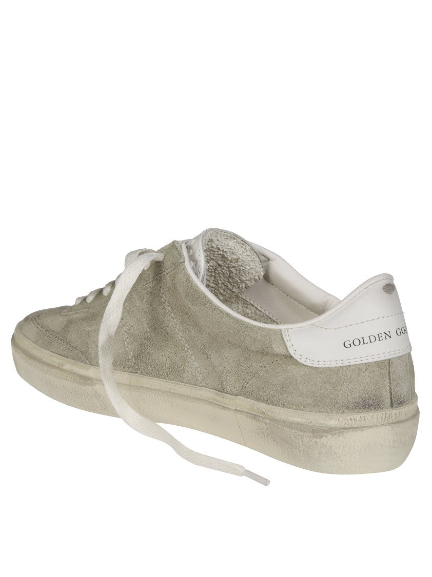 Golden Goose Soul Star Suede Low-Top Sneakers