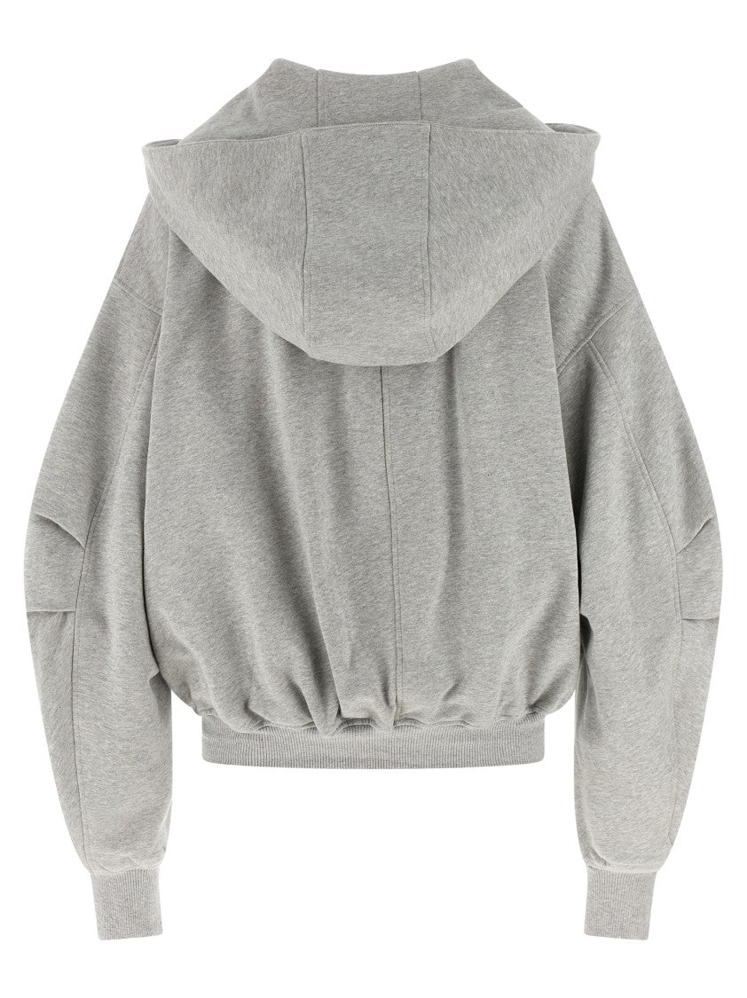 The Attico Double Fleece Hoodie