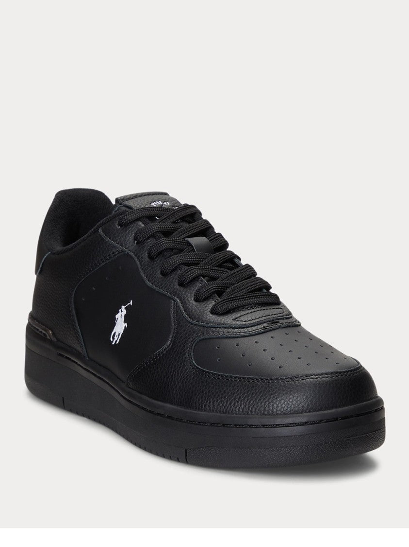 Polo Ralph Lauren Perforated Logo Low-Top Sneakers