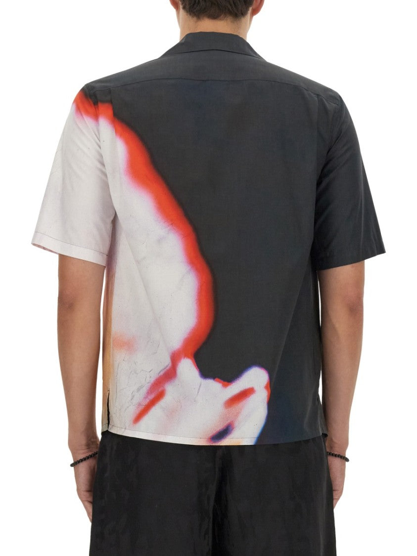 Alexander Mcqueen Hawaiian Cotton Shirt