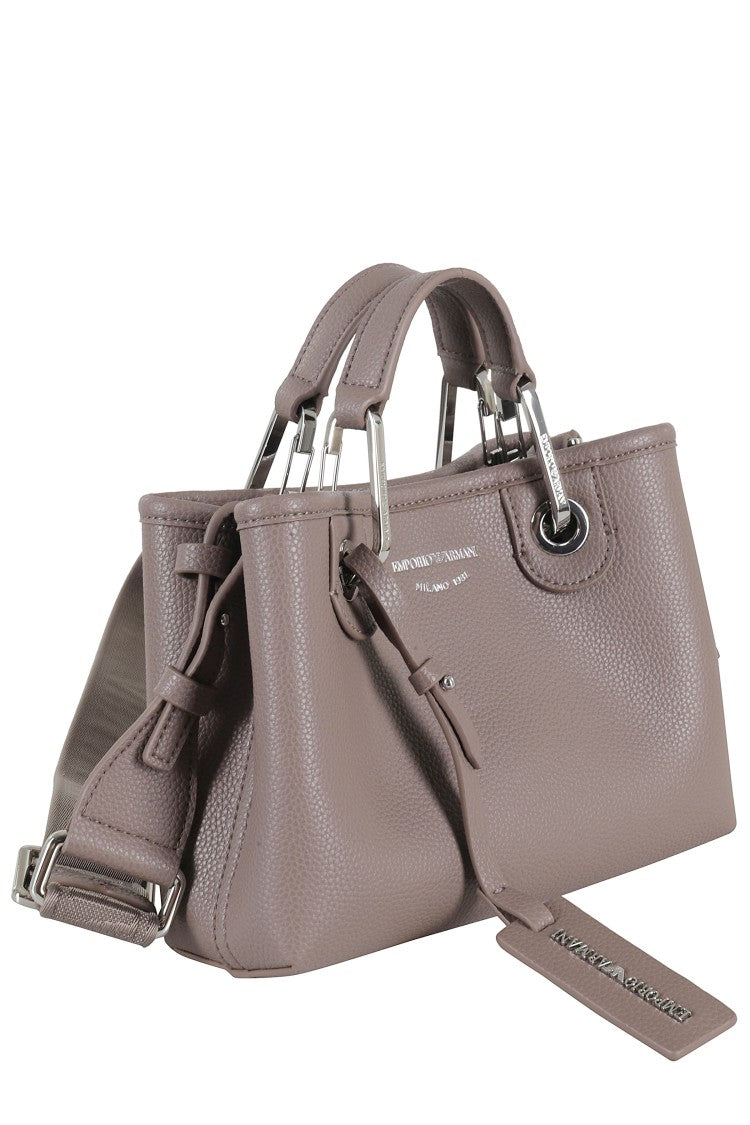 Emporio Armani Mini Taupe Shopping Bag