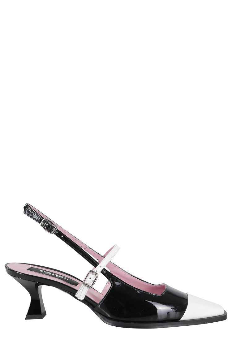Carel Paris Cecile Pointed Toe Slingback Shoes
