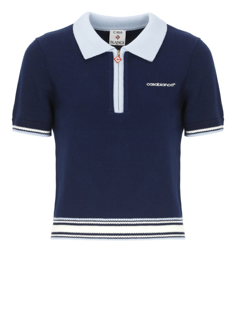Casablanca Logoed Polo Shirt