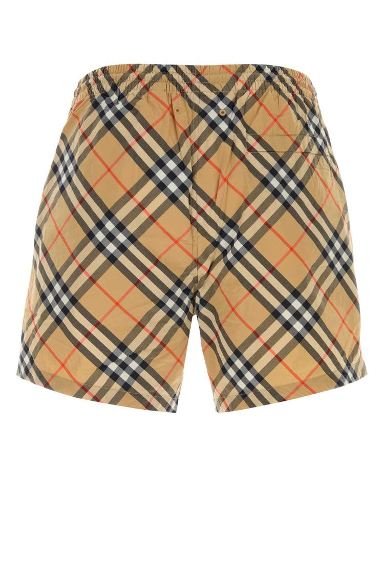 Burberry Embroidered Nylon Swimming Shorts