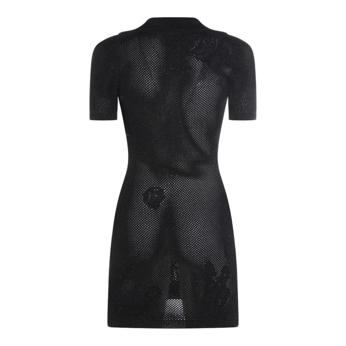 Amiri Fitted Mini Dress With Floral Pattern